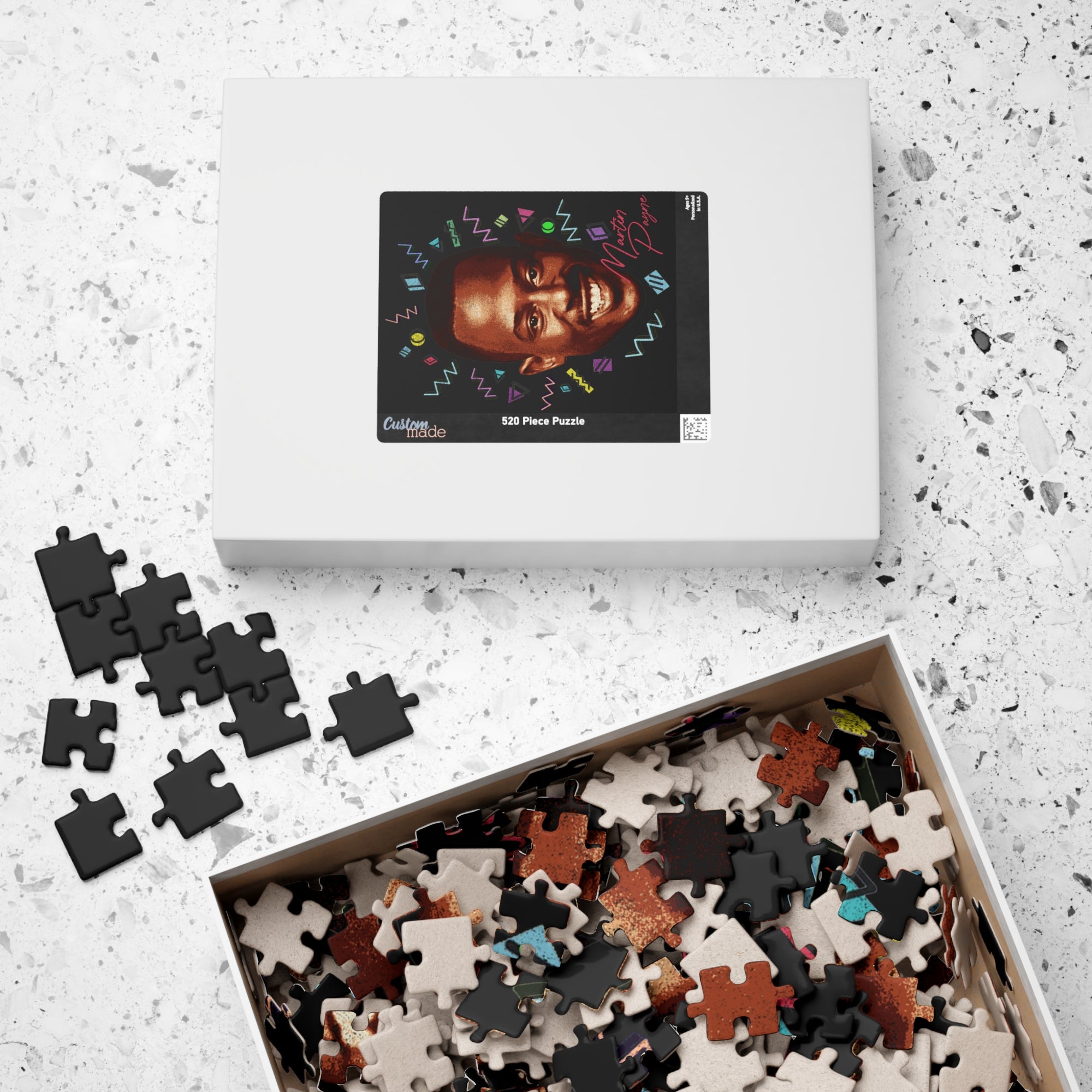 Graphic Face Puzzle (110, 252, 520, 1014-piece)