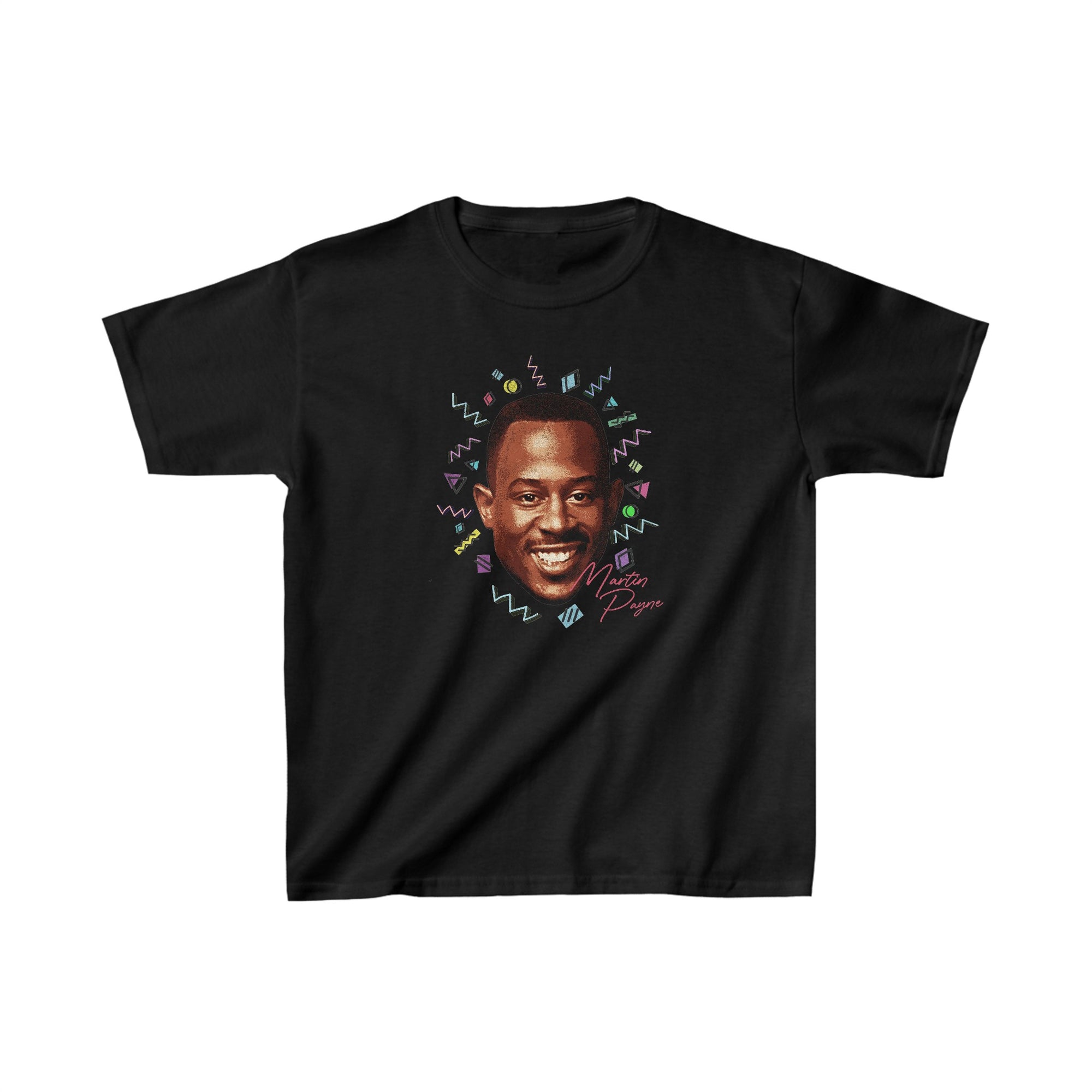 Graphic Face Youth Tee Black