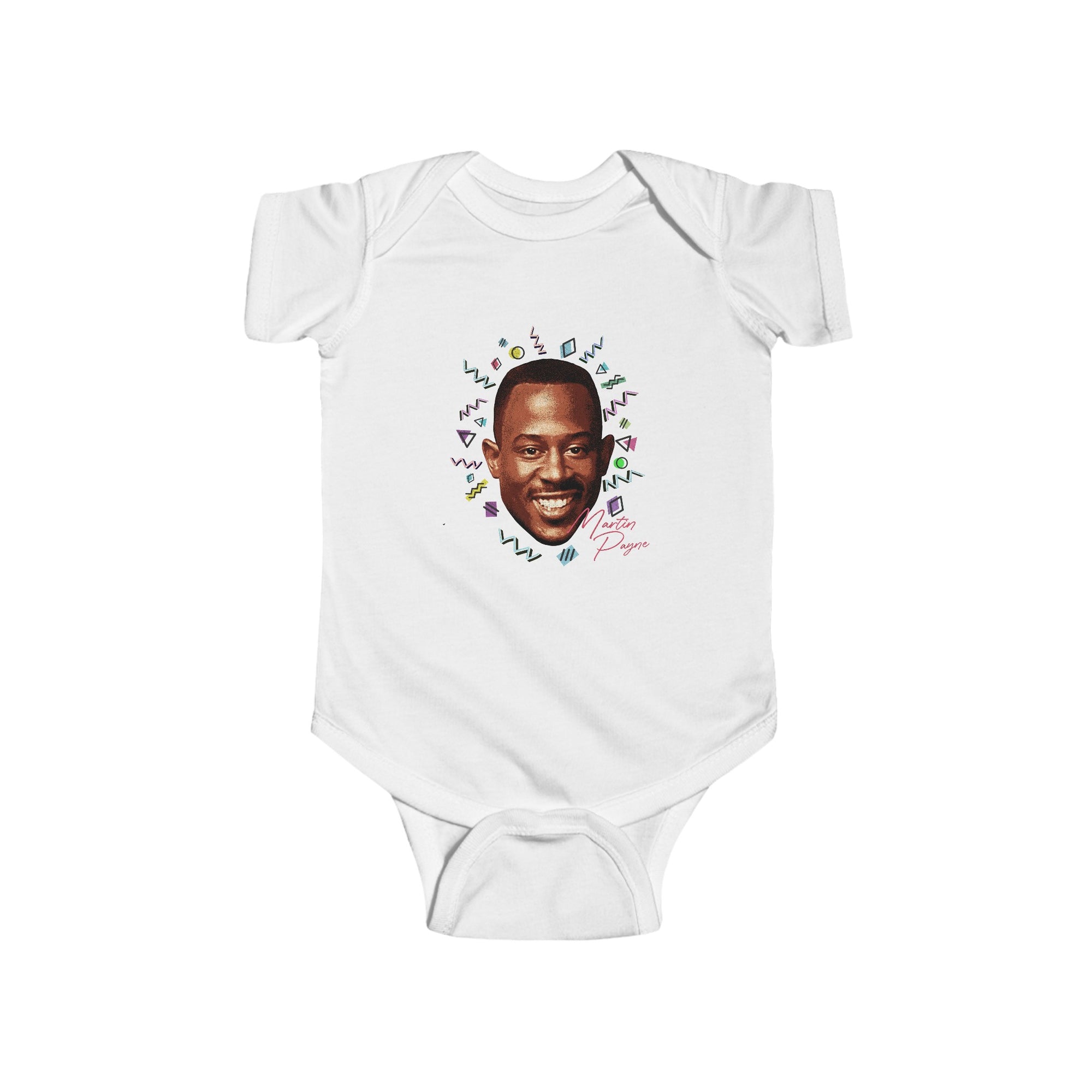 Graphic Face Baby Onesie