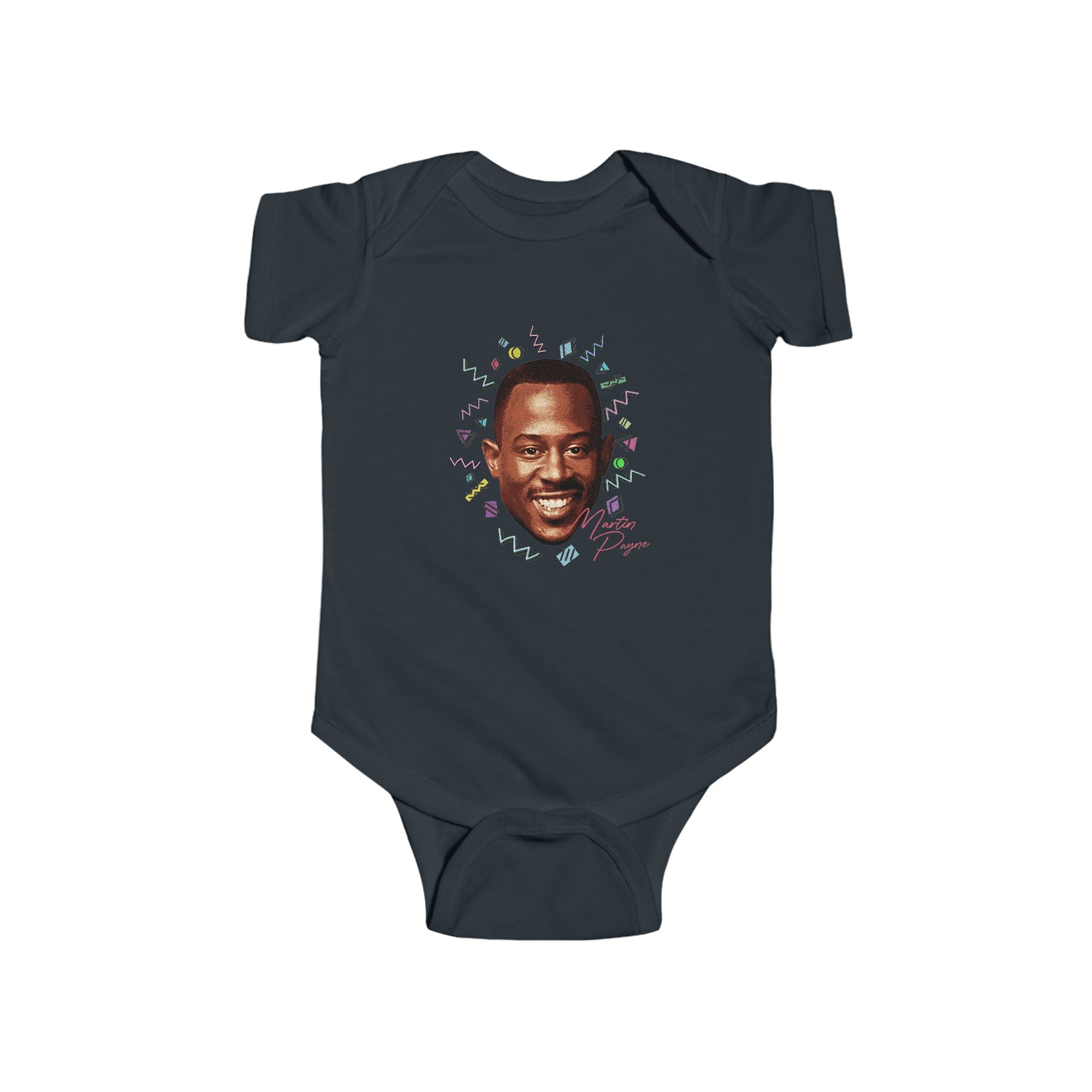 Graphic Face Baby Onesie