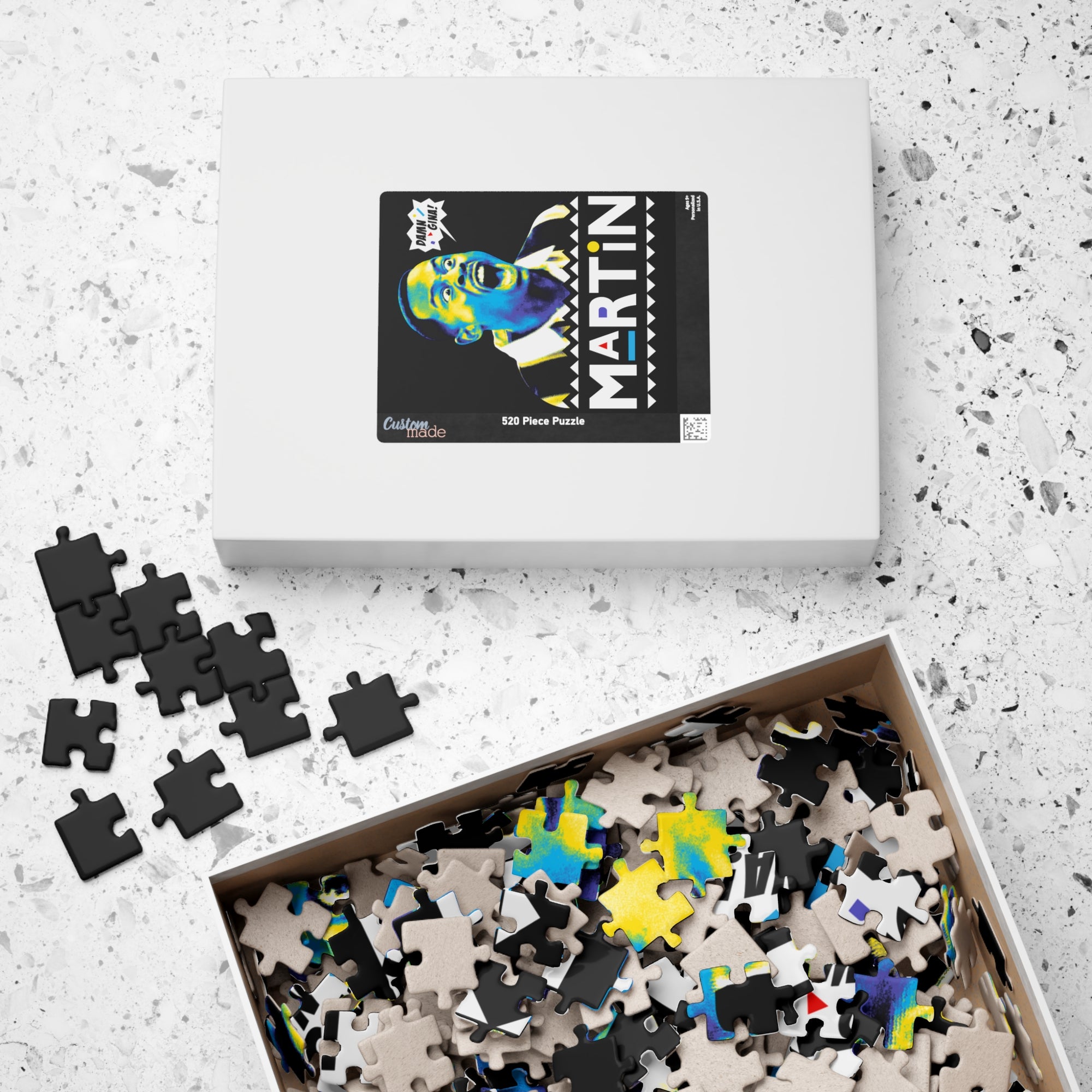 Damn Gina Puzzle (110, 252, 520, 1014-piece)
