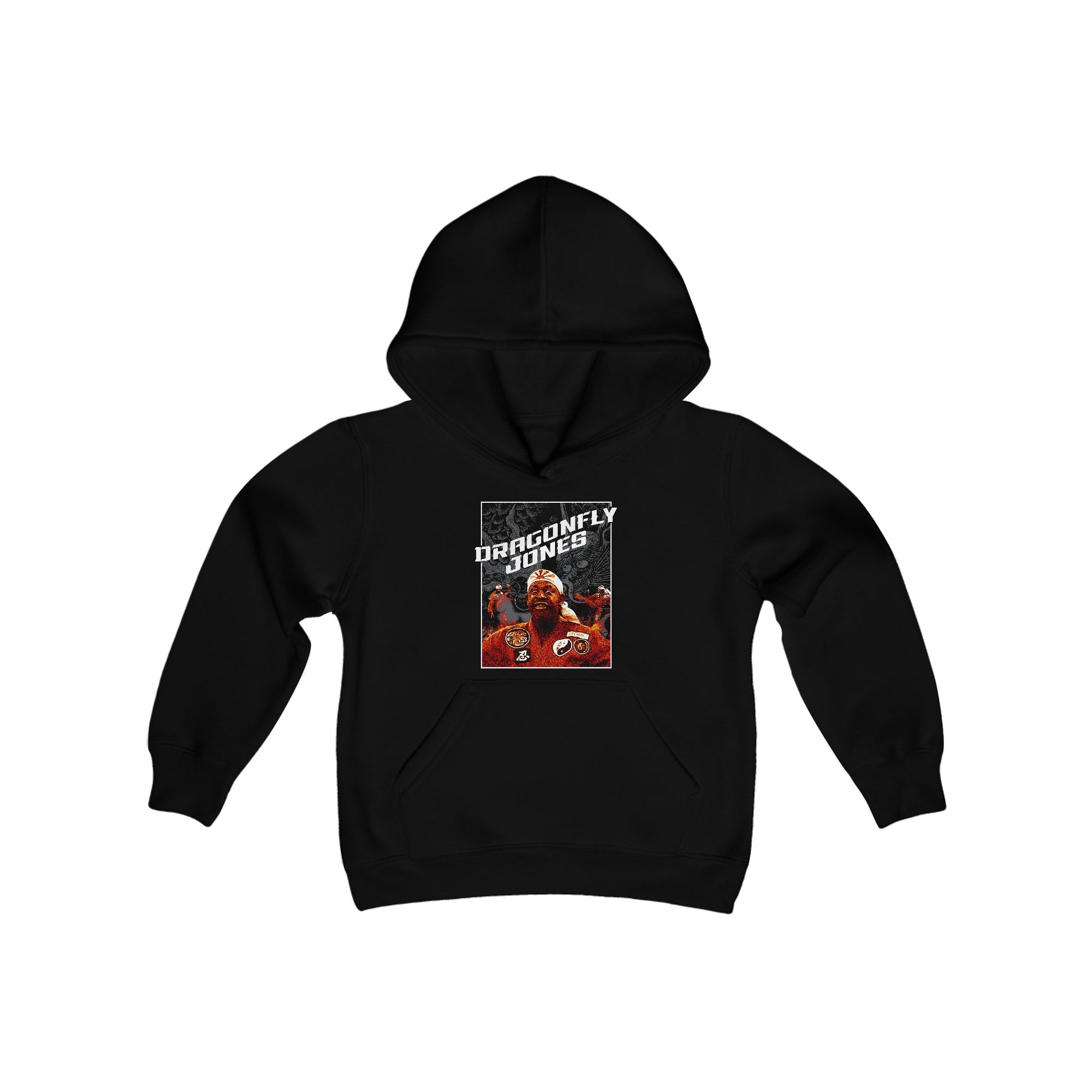 Dragonfly Jones Youth Hoodie Black