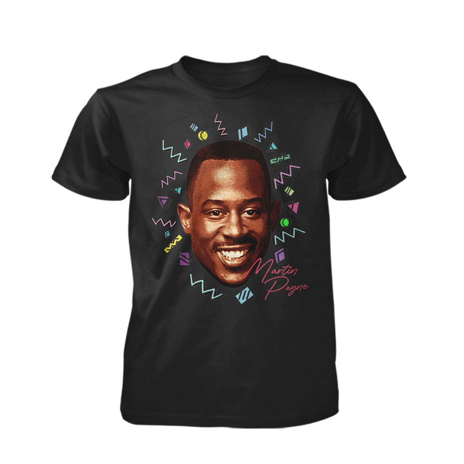 Graphic Face Tee Black