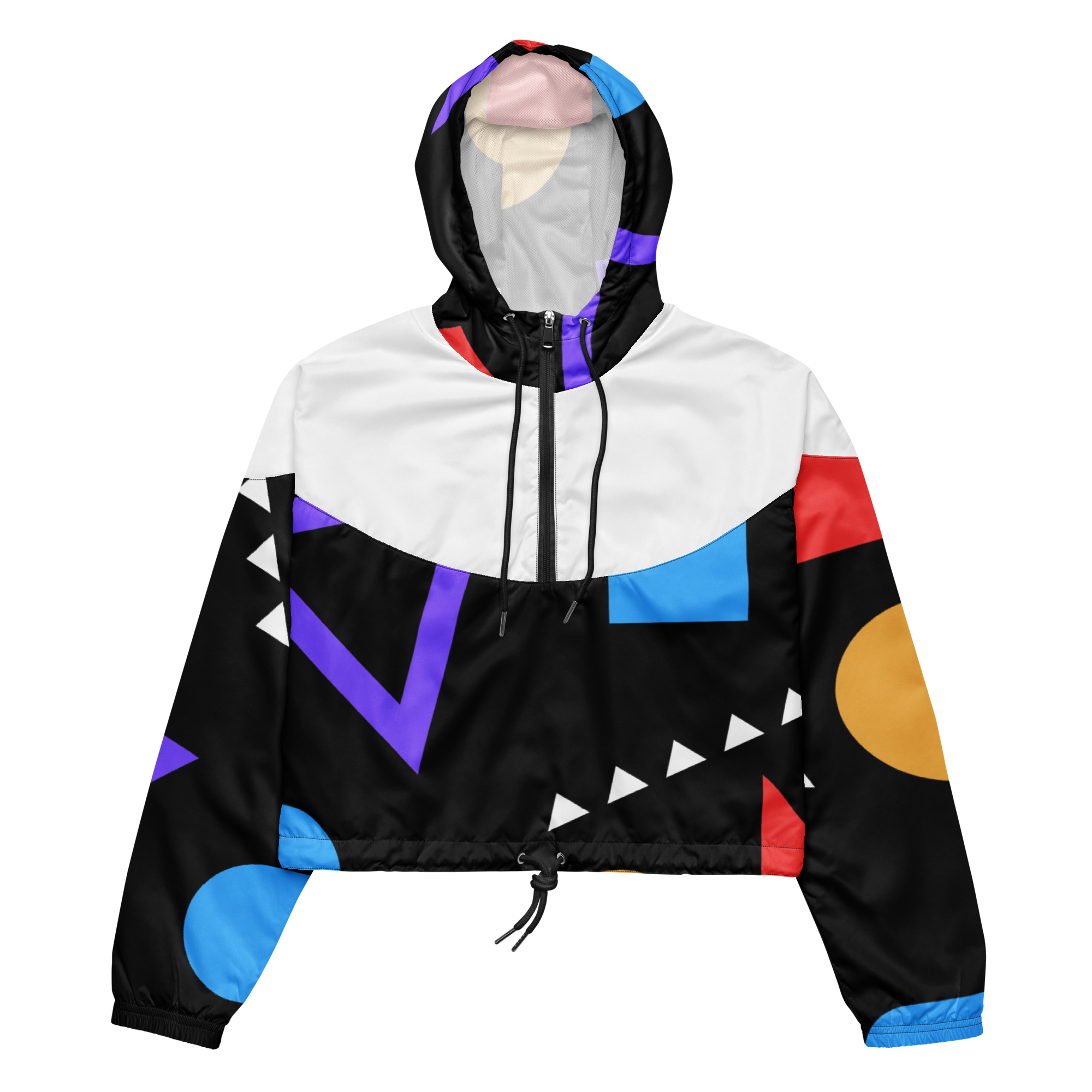 Martin Pattern Women’s Cropped Windbreaker