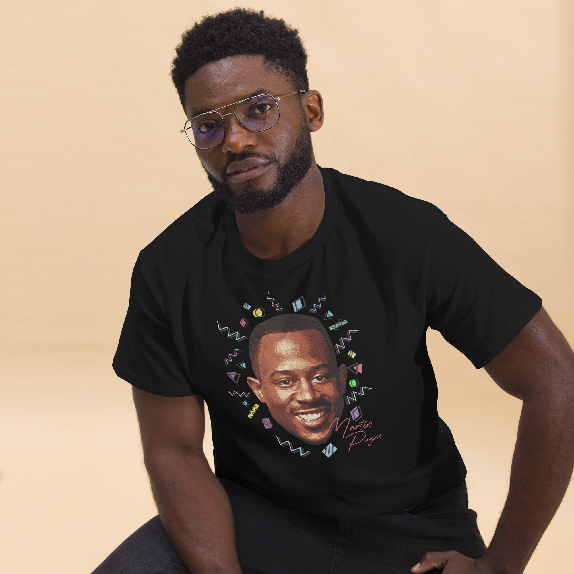 Graphic Face Tee Black