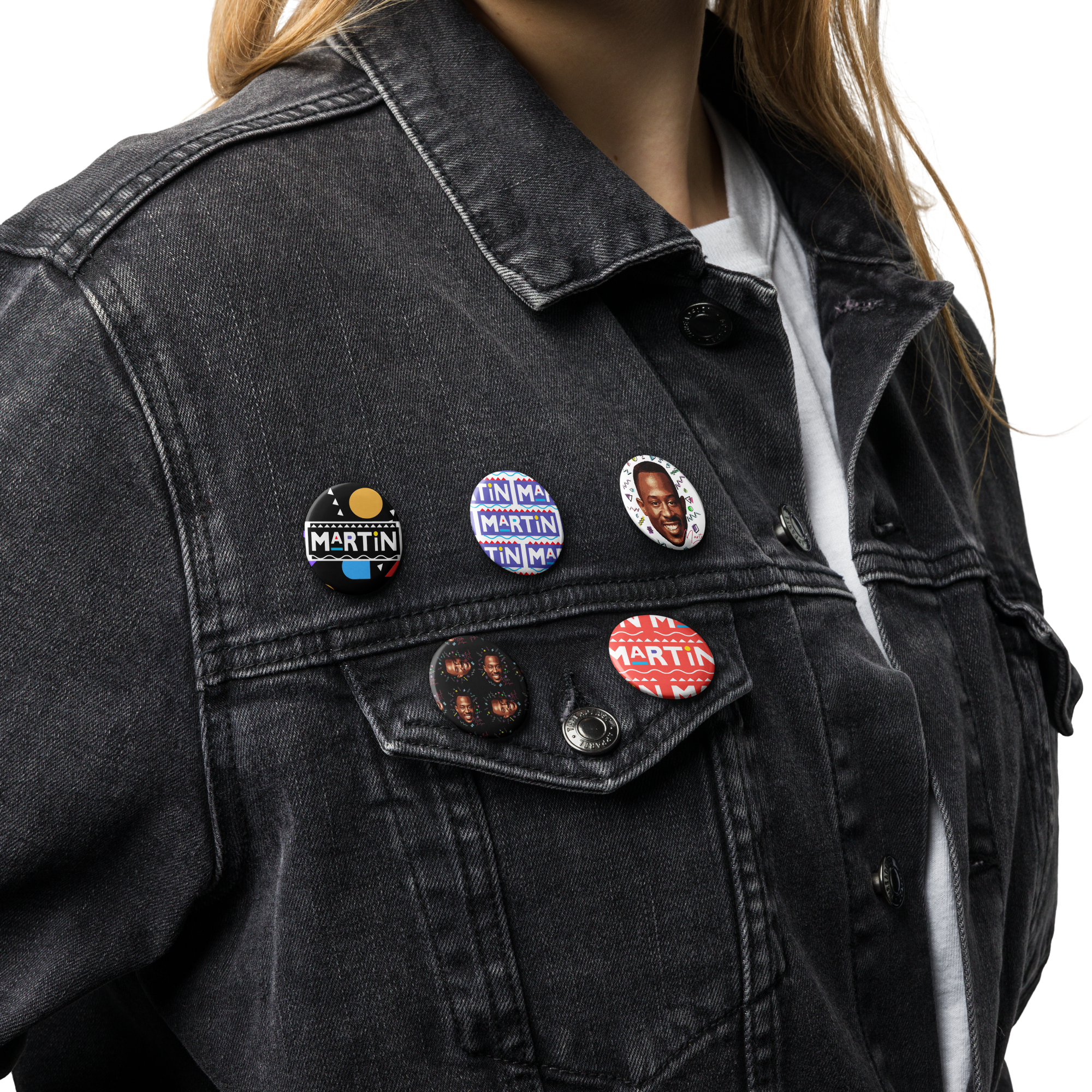 Martin's Set of Pin Buttons