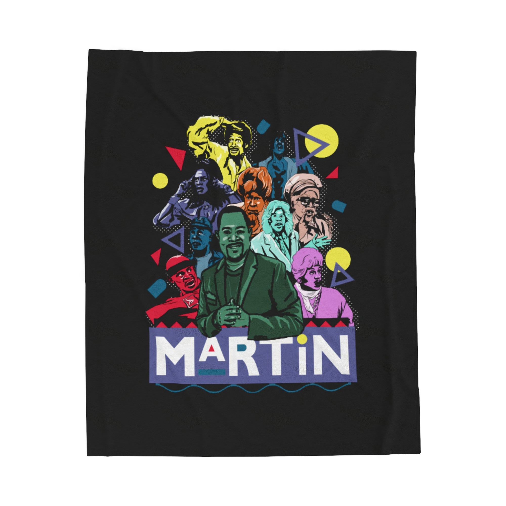 Martin Character Velveteen Plush Blanket