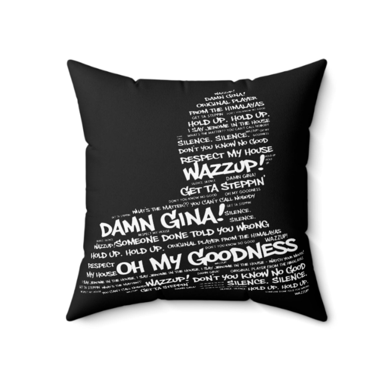 Martin Characters Spun Polyester Square Pillow