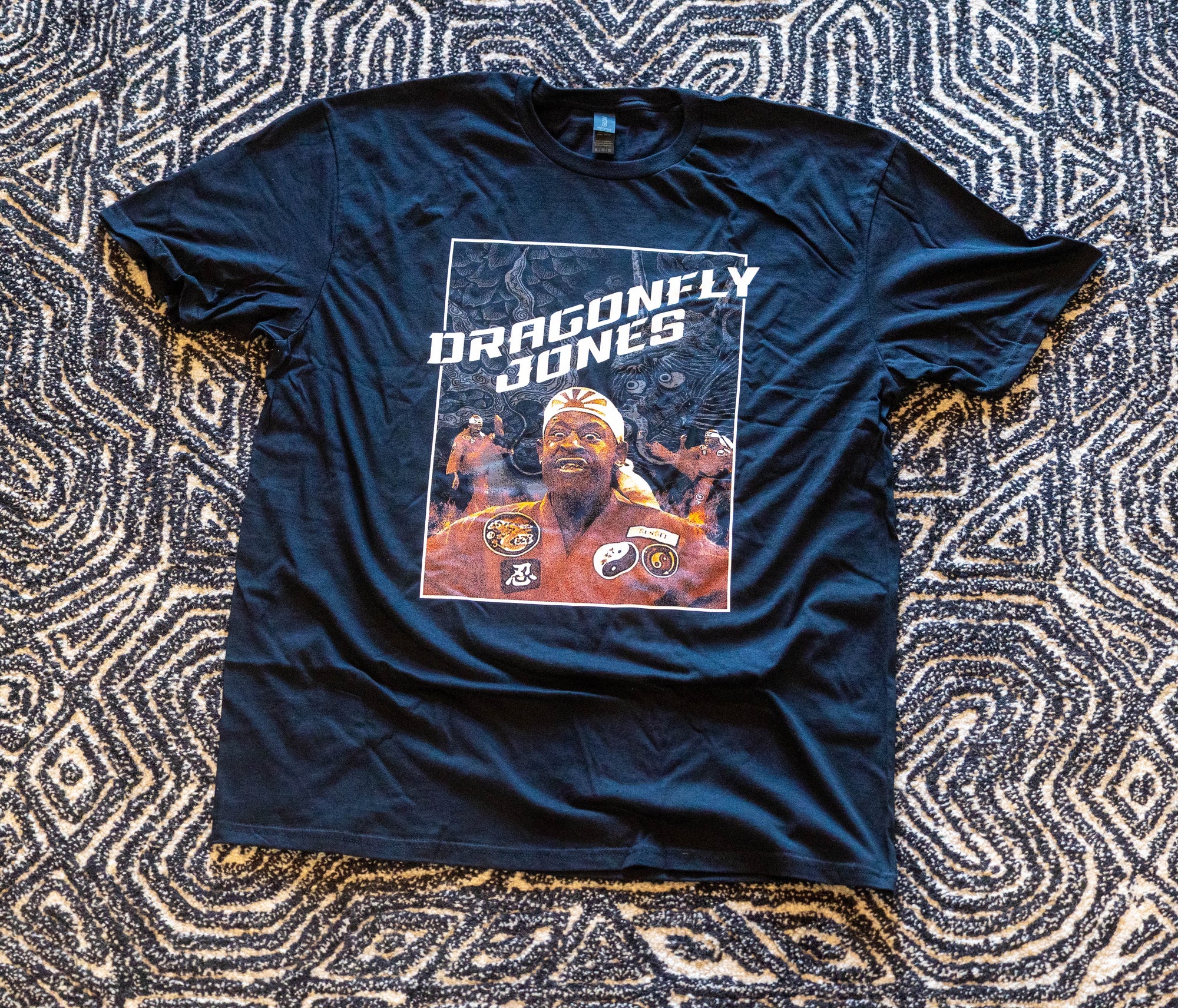 Dragonfly Jones Black Tee