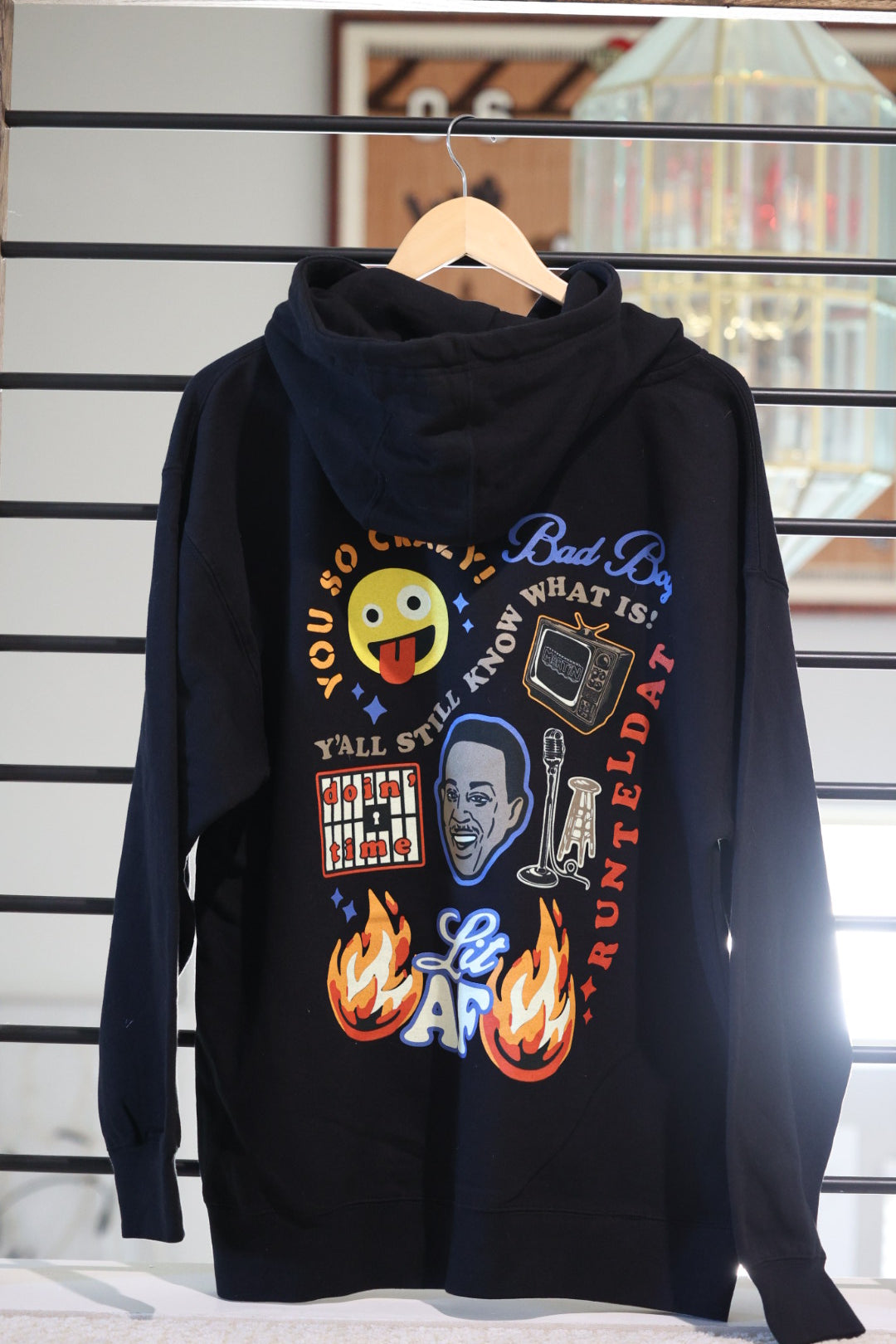 Just a lil Jokey Joke Black Hoodie