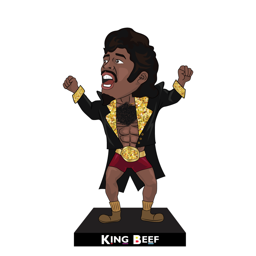 King Beef Bobblehead