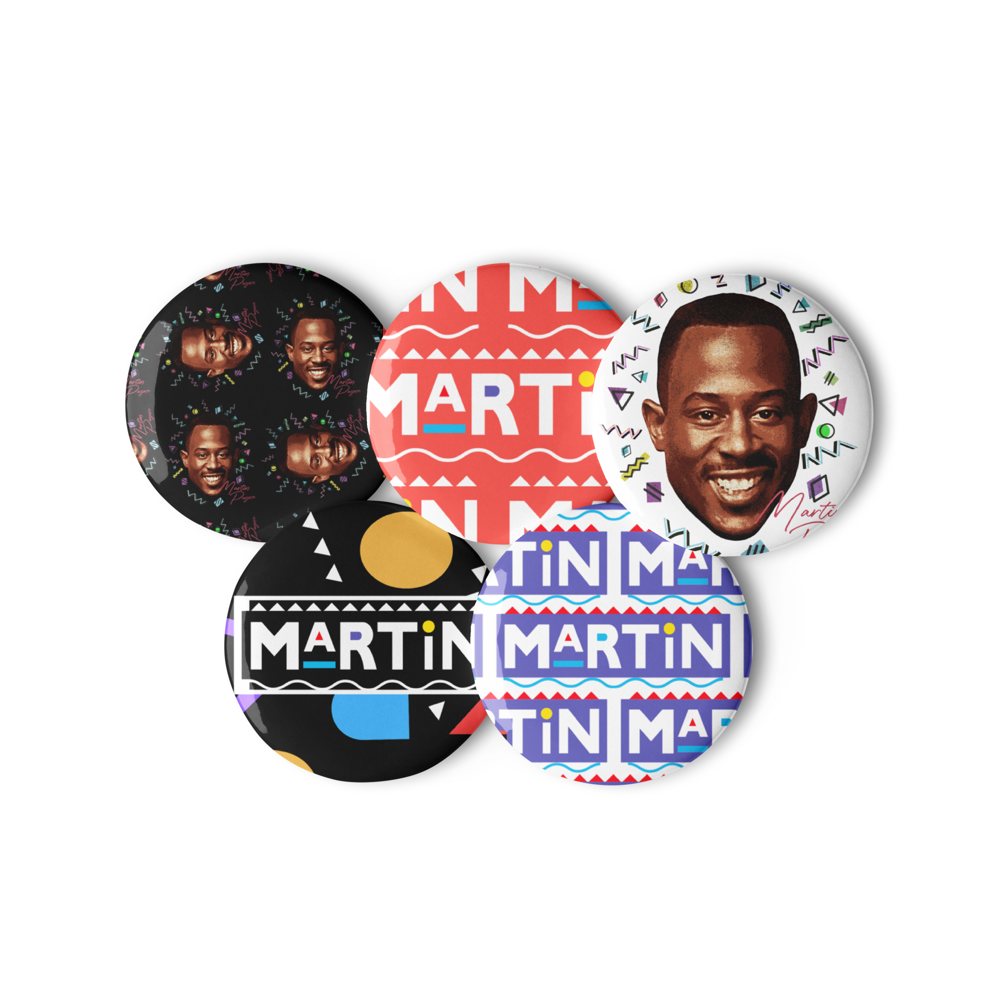 Martin's Set of Pin Buttons