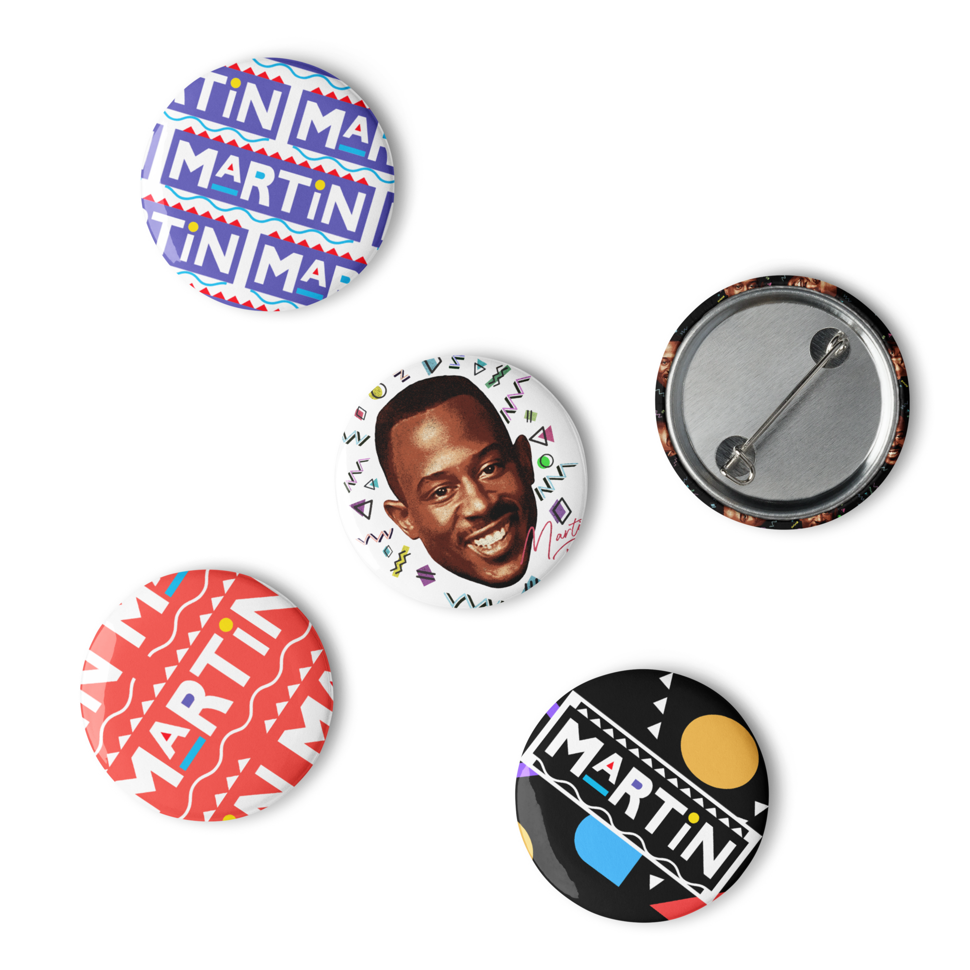 Martin's Set of Pin Buttons