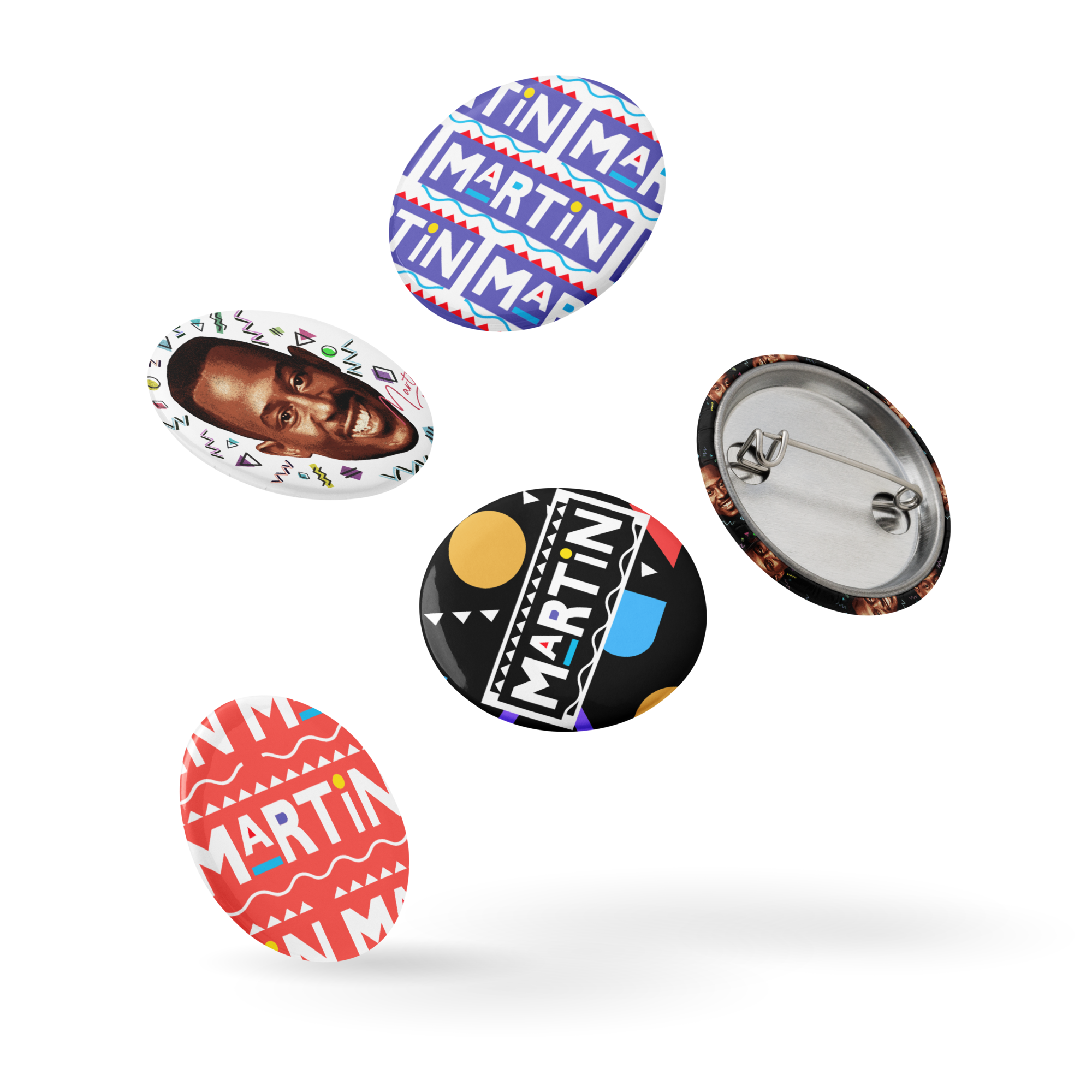 Martin's Set of Pin Buttons