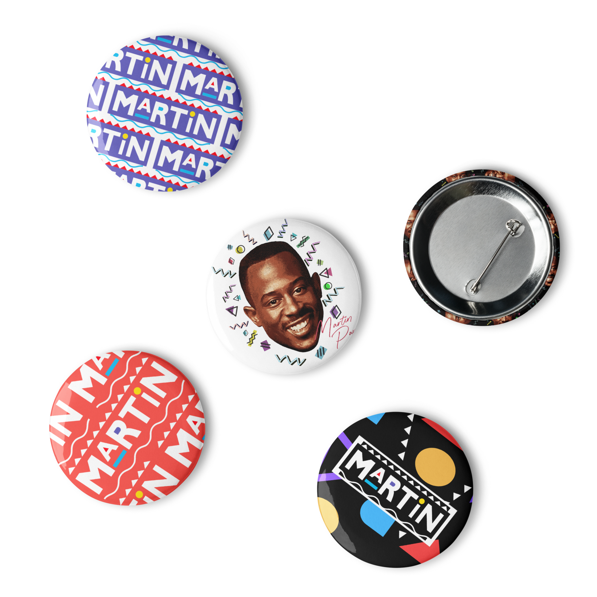 Martin's Set of Pin Buttons