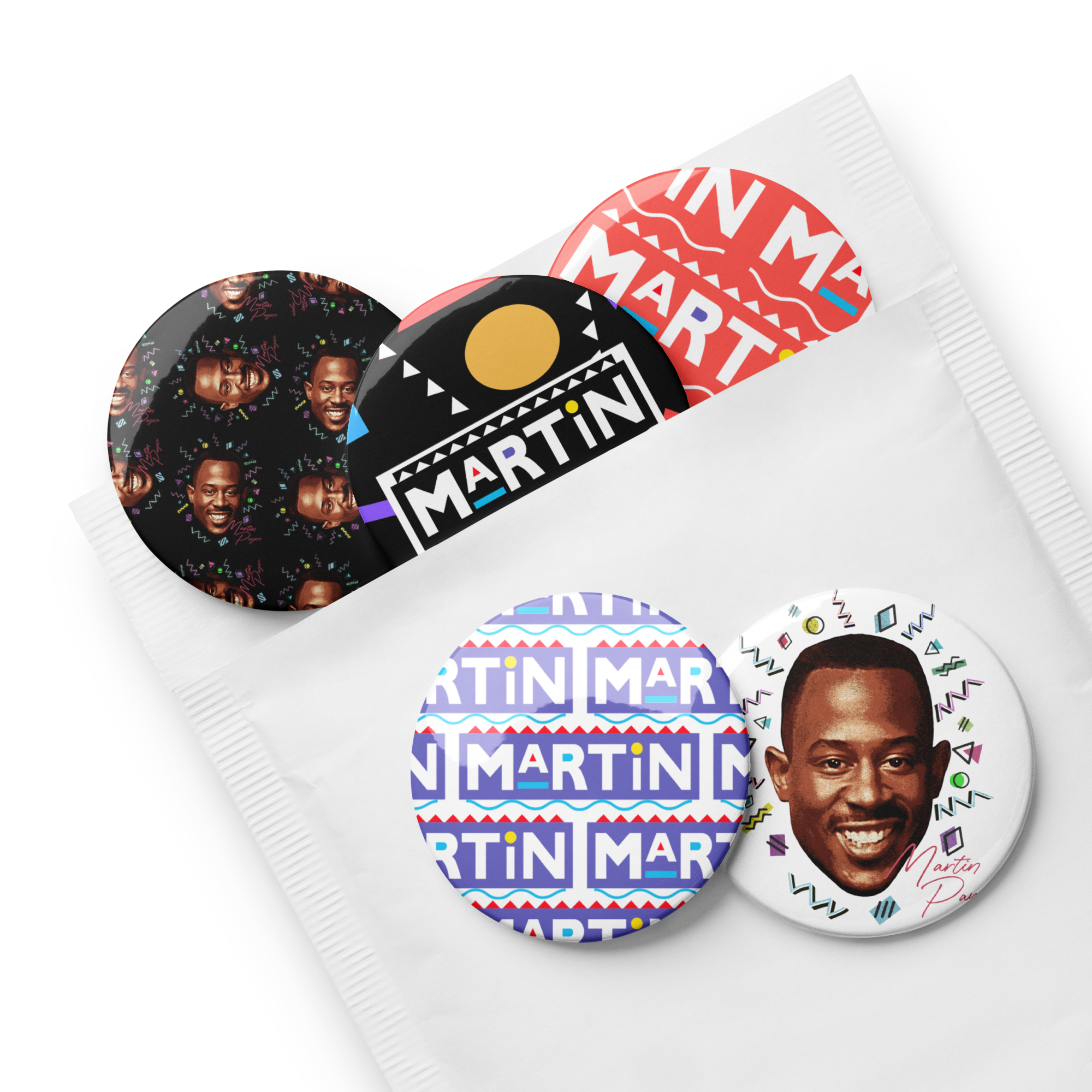 Martin's Set of Pin Buttons