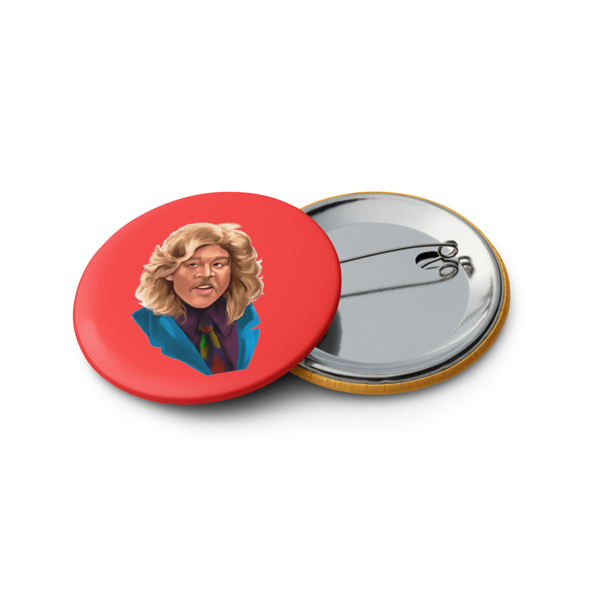 Set 2 of Character Pin Buttons