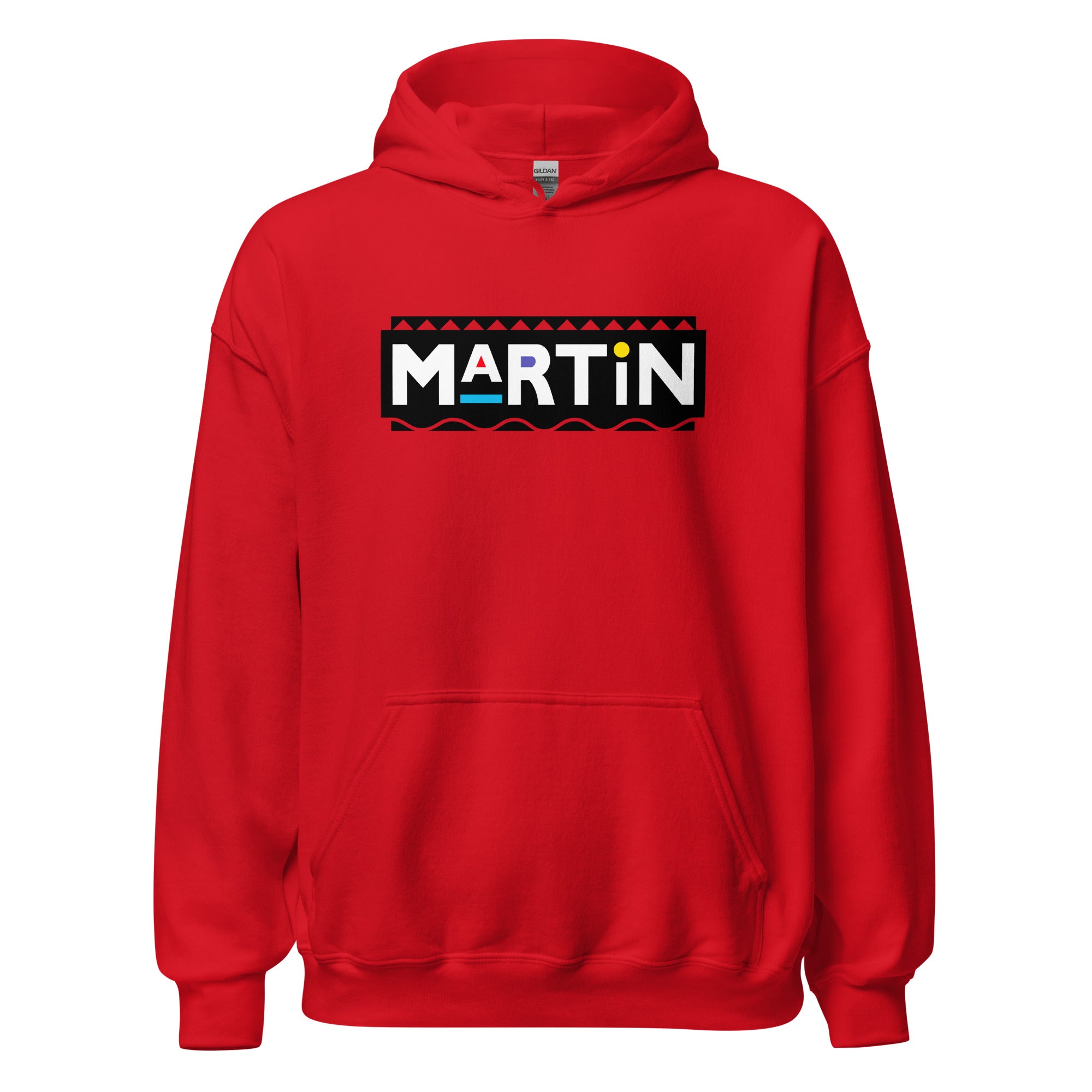 Martin Logo Classic Hoodie - Red