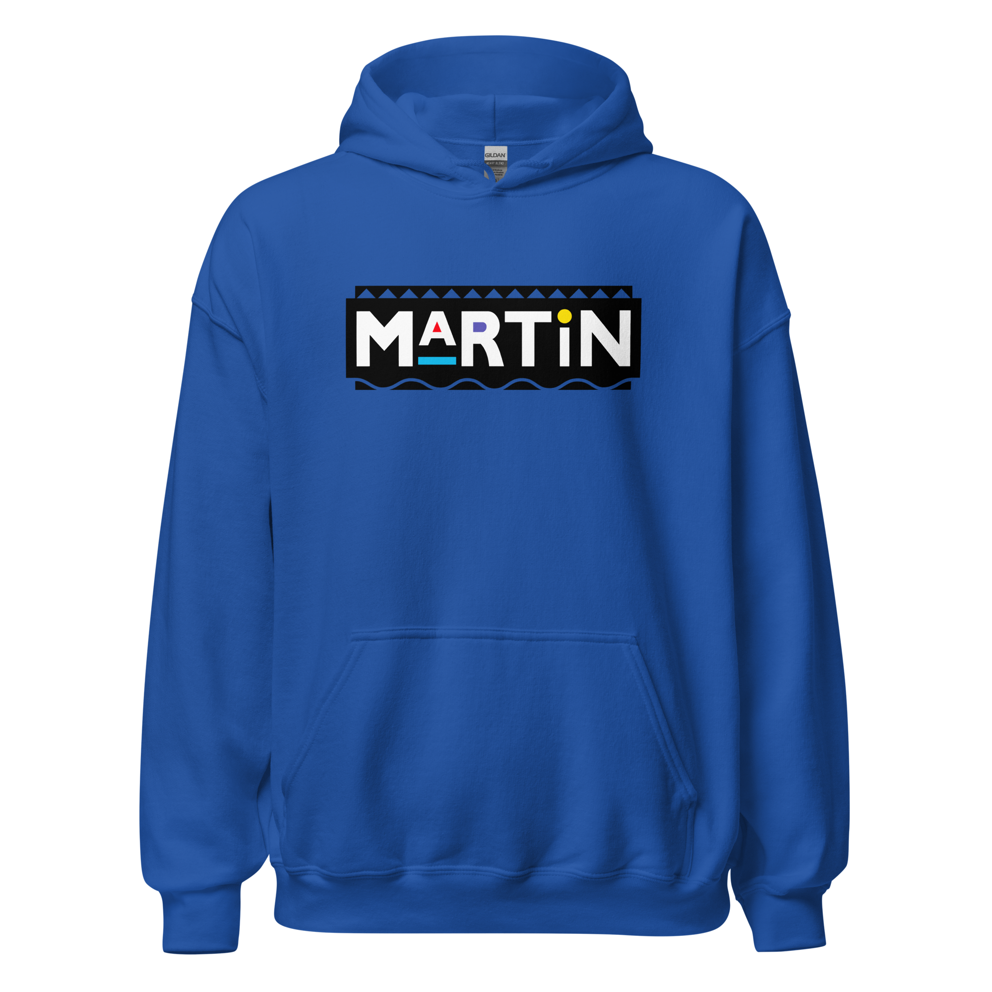 Martin Logo Classic Hoodie - Blue