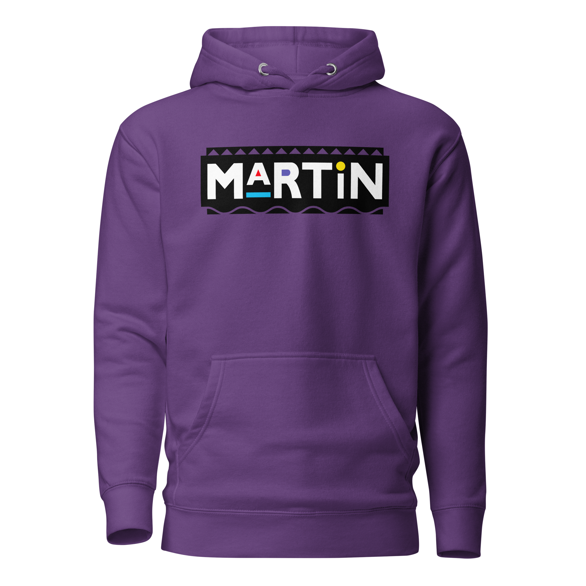Martin Logo Classic Hoodie - Purple